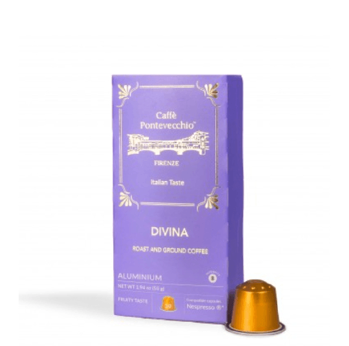 Caffè Pontevecchio Firenze Divina - Linea Commedia 70% Arabica 30% Robusta