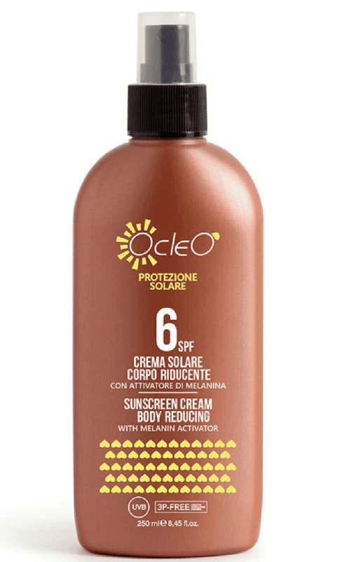 CREMA SOLARE VISO CORPO E SPF 6 OCLEO' 200 ML