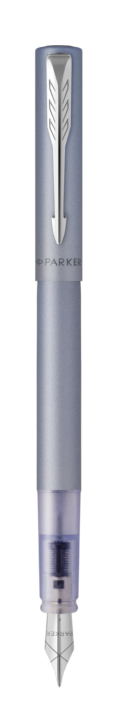 Parker Vector XL penna stilografica Sistema di riempimento della cartuccia Argento 1 pz
