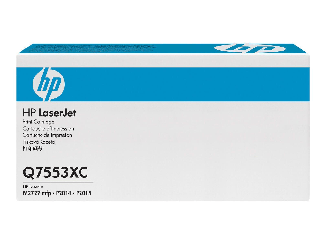 HP 53X Blk Contract LJ Toner Cartridge - Toner - [K] - per LJ P2014/P2015/M2727MFP