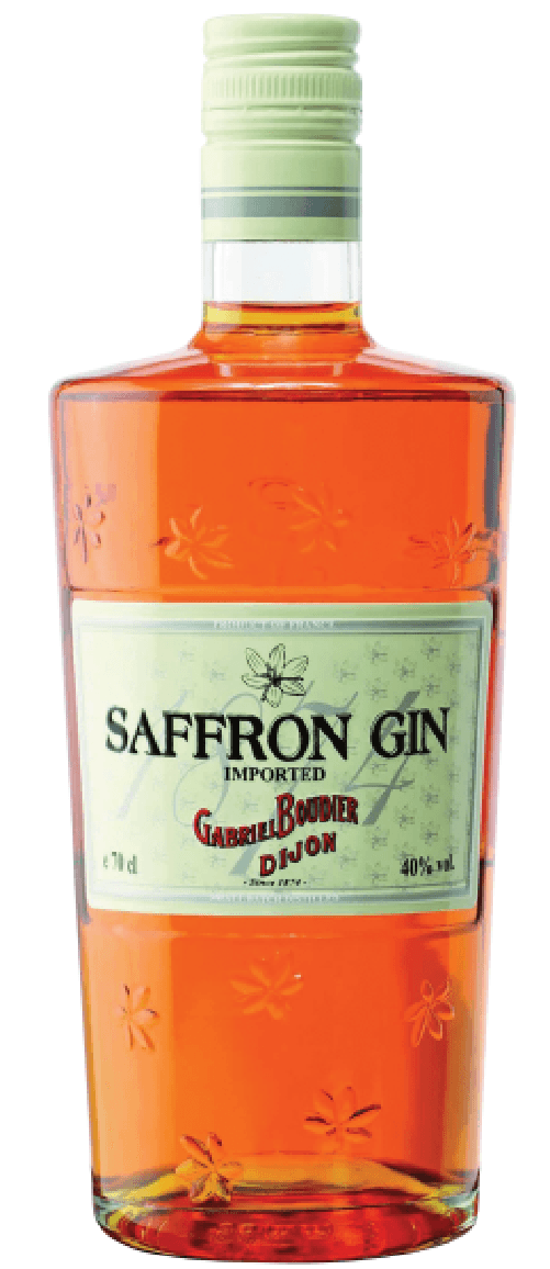 GIN SAFFRON GABRIELLE BOUDIER DIJON CL 70 40% VOL.