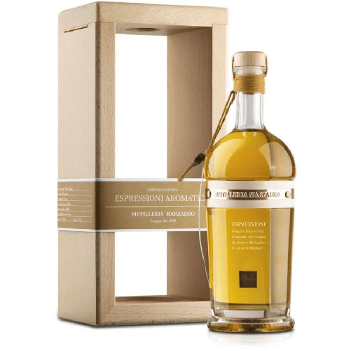 GRAPPA ESPRESSIONI AROMATICA DISTILLERIA MARZADRO C70 43% VOL.