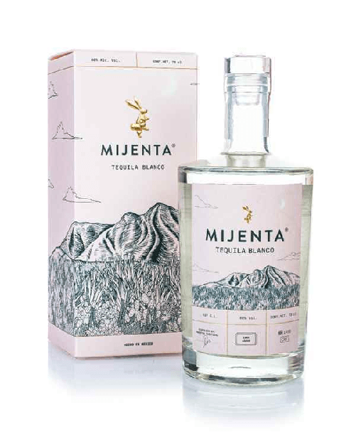 TEQUILA BLANCO MIJENTA CL 70 40% VOL. ASTUCCIATA