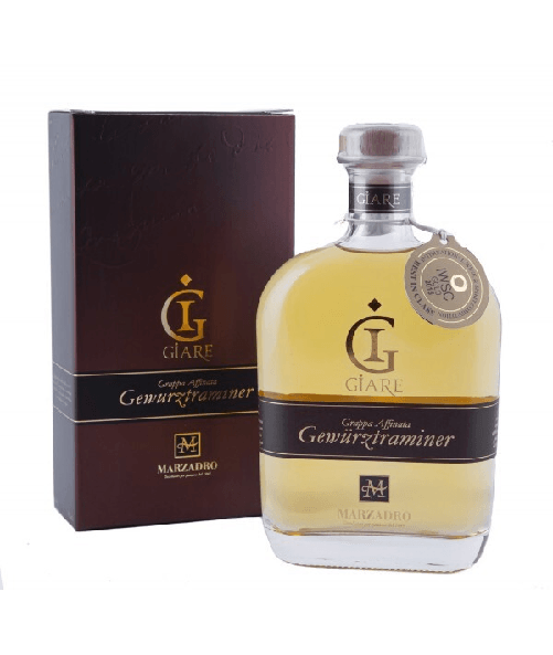 GRAPPA GIARE GEWURZTRAMINER MARZADRO CL 70 41% VOL.