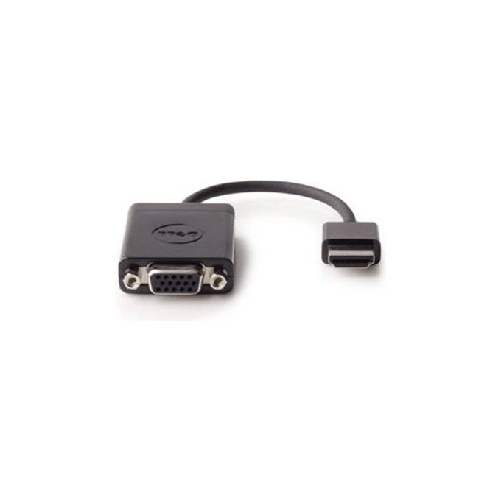 Dell Cavo Adattatore HDMI a VGA, Nero DELL Adattatore da HDMI a VGA