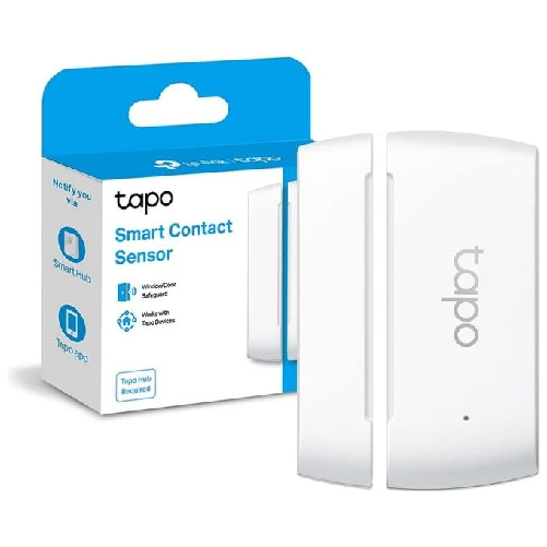 Tp-Link Sensore di contatto intelligente Tapo T110 TP-Link - Protezione antifurto - Notifiche istantanee TP-Link Tapo T110 sensore per porta/finestra