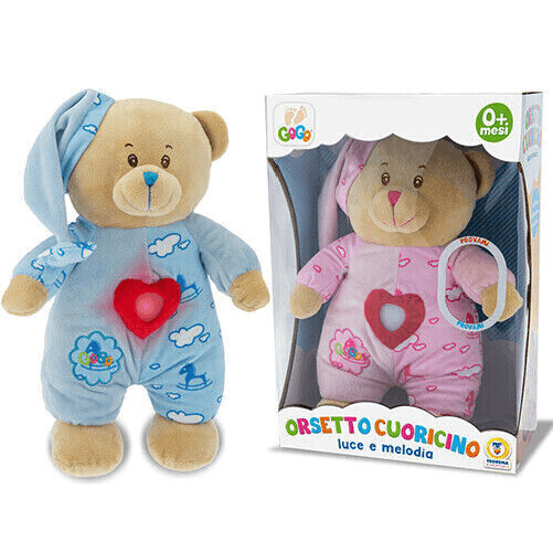 GOGO - ORSETTO CUORICINO VENDITA UNITARIA COLORE CASUALE
