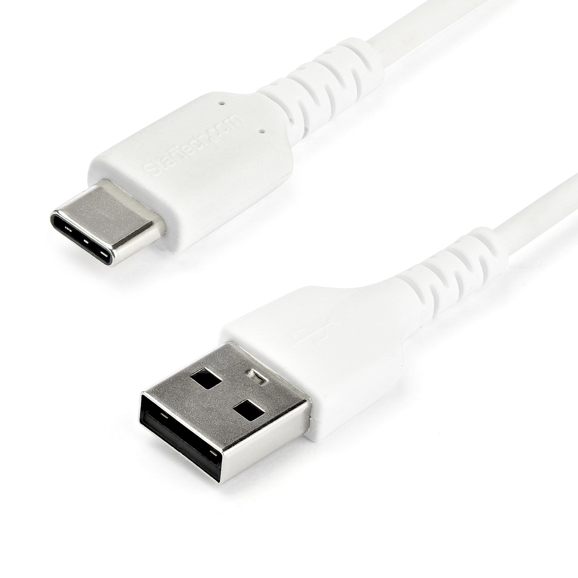 StarTech.com Cavo di Ricarica USB-A a USB-C da 2m - Resistente Cavetto USB-C di Ricarica Veloce e Sync da USB 2