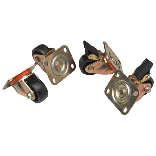 Link LKCASTP Set 4 Ruote per Armadi Rack Link Serie Eavi