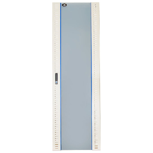 Link Porta in Vetro di Sicurezza con Serratura per Armadio Link 42U Larghezza 800 Grigio
