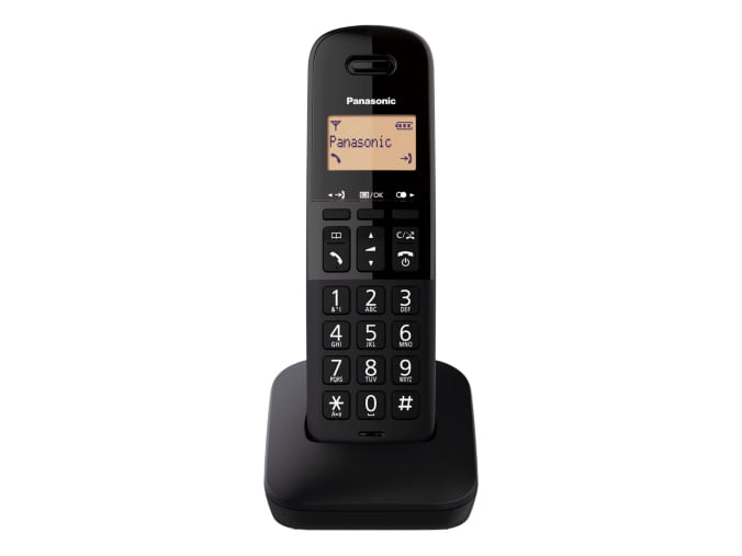 PANASONIC Telefono cordless - KX-TG610 - Panasonic Panasonic KX-TGB610JT Telefono analogico/DECT Identificatore di chiamata Nero
