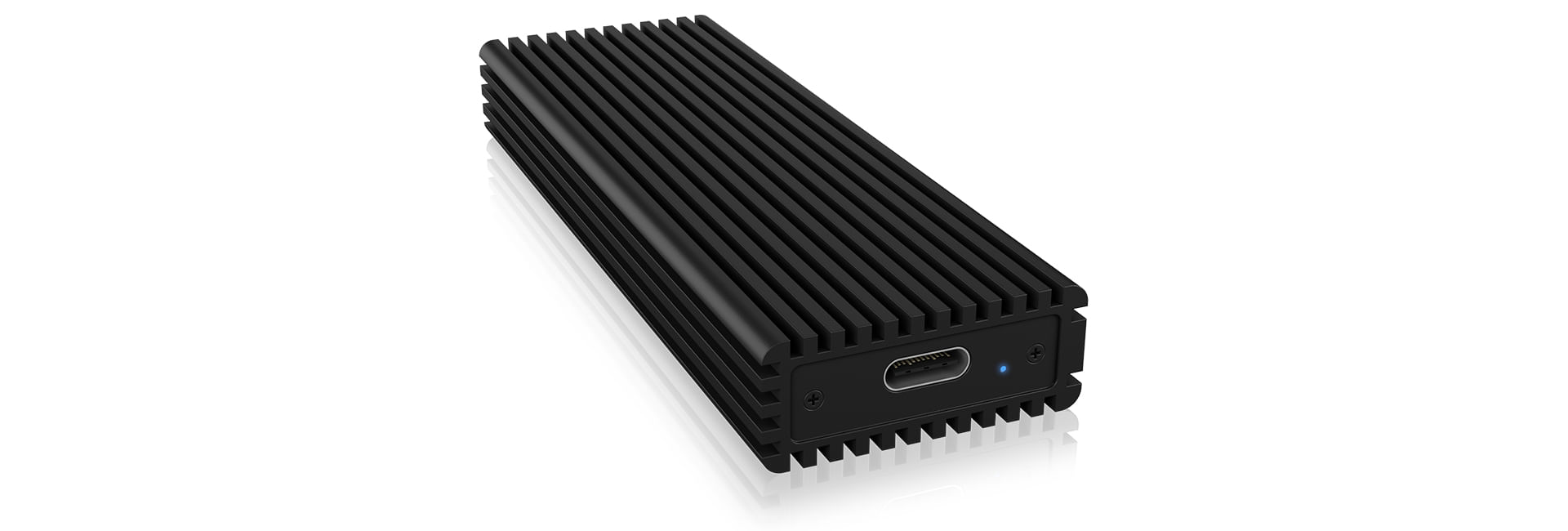 Raidsonic Anschluss zum Hostcomputer USB 3.1 (Gen 2) Type-C bis zu 10 Gbit/s Untersttzt PCIe 3 ICY BOX IB-1816M-C31 Box esterno SSD Nero U.2