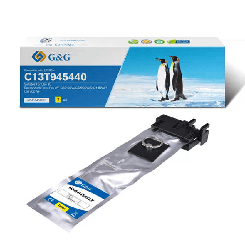 Cartuccia d'inchiostro pigmentato generica gialla G&G Epson T9454 - Sostituisce C13T945440