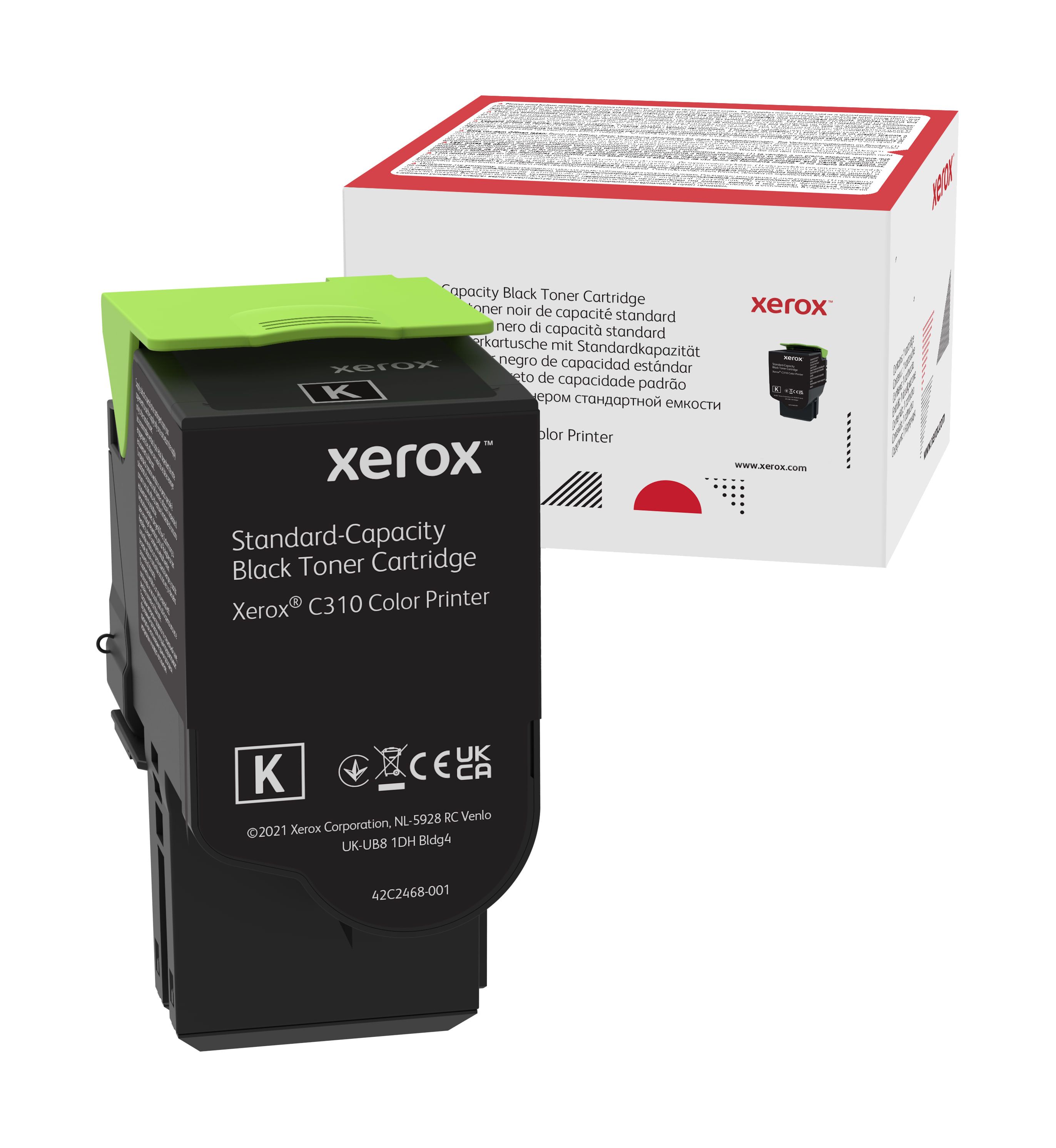 Xerox Cartuccia toner Nero a Capacità standard da 3000 Pagine per Stampante a colori C310?/?multifunzione a colori Xerox Cartuccia toner Nero a Ca