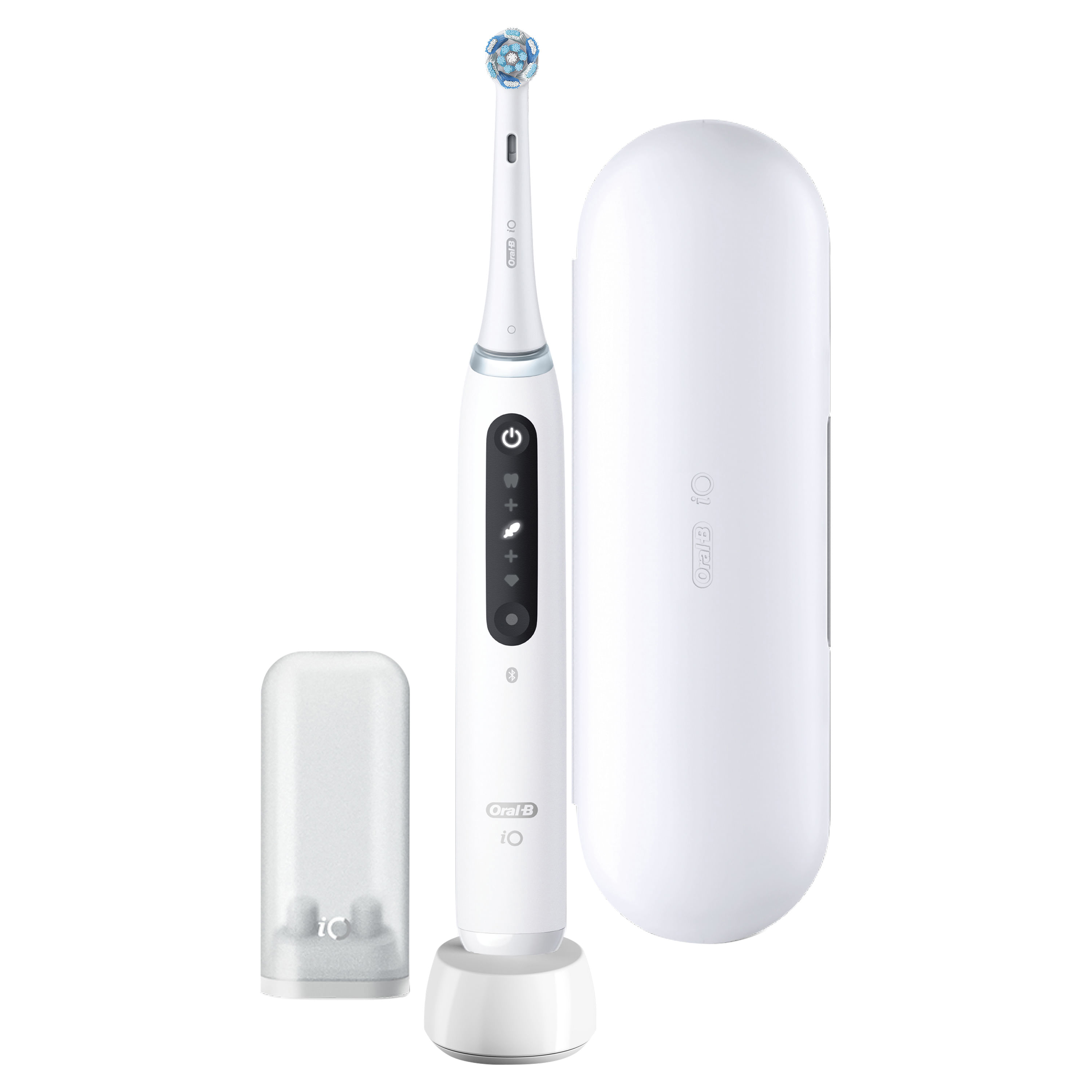 Braun Oral-B iO Series 5 Adulto Spazzolino rotante-oscillante Bianco