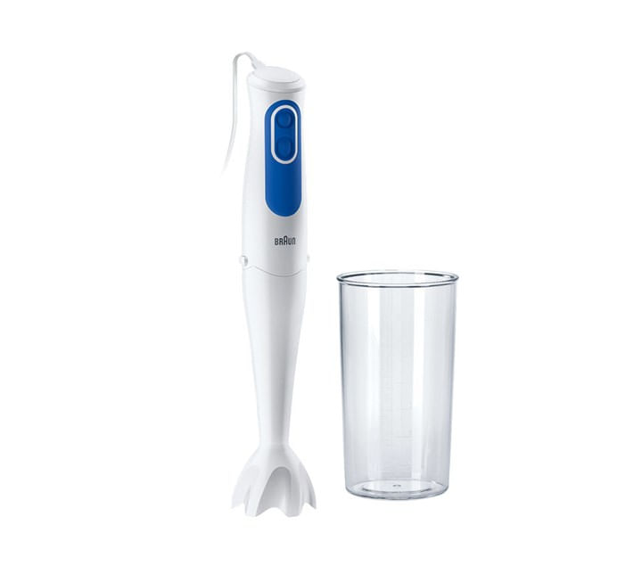 Braun MQ 3000 Smoothie 0,6 L Frullatore ad immersione 700 W Blu, Bianco