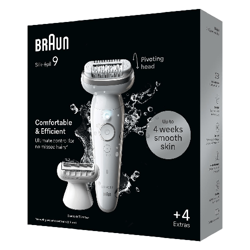 Braun Silk-Ã Â pil 9 9-041 40 pinzette Argento Braun Silk-épil 9 9-041 40 pinzette Argento
