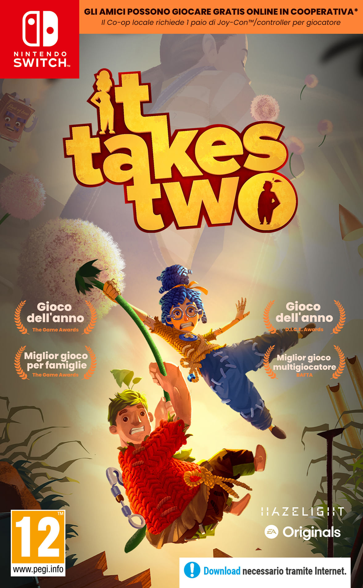 Electronic Arts Infogrames It Takes Two Standard Multilingua Nintendo Switch Infogrames It Takes Two Standard Multilingua Nintendo Switch