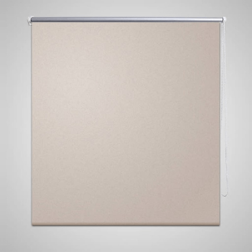 vidaXL Tenda a rullo oscurante buio totale 160 x 230 cm beige