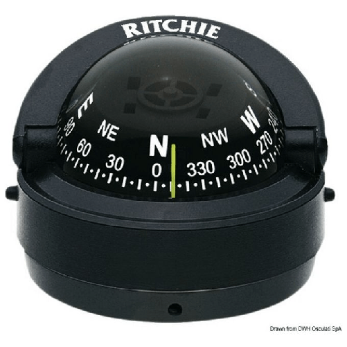Ritchie navigation Bussola Ritchie Explorer 2''''3-4 esterna nera-nera
