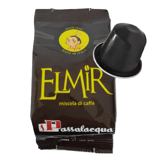 CAFFÈ PASSALACQUA ELMIR - GUSTO PIENO - Box 100 CAPSULE COMPATIBILI NESPRESSO da 5.5g