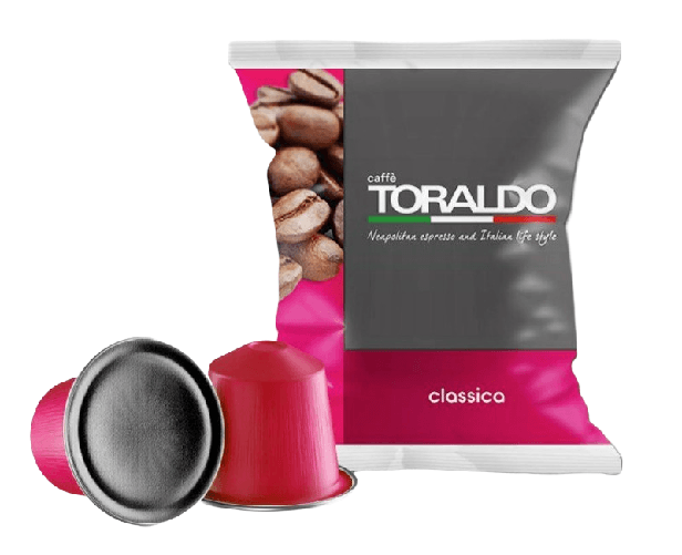 CAFFÈ TORALDO - CLASSICA - Box 100 CAPSULE COMPATIBILI NESPRESSO da 5.5g