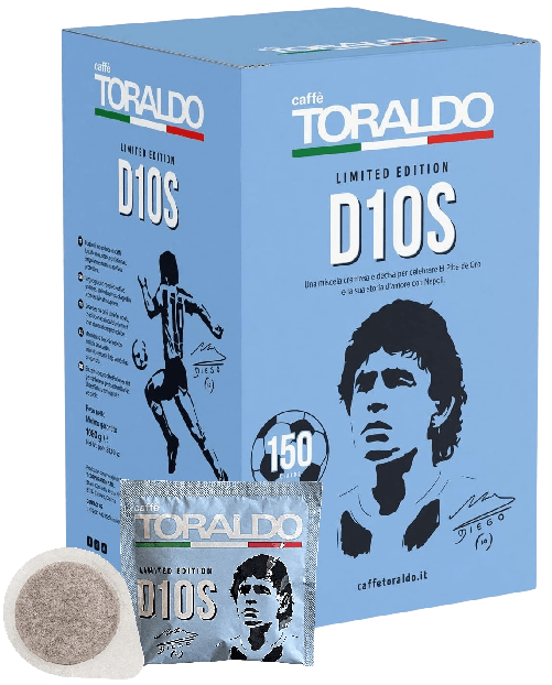 CAFFÈ TORALDO - D10S - Box 150 CIALDE ESE44 da 7.2g - LIMITED EDITION