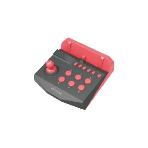 Xtreme Videogames Gamepad per Nintendo Switch Arcade Stick Rosso e Nero