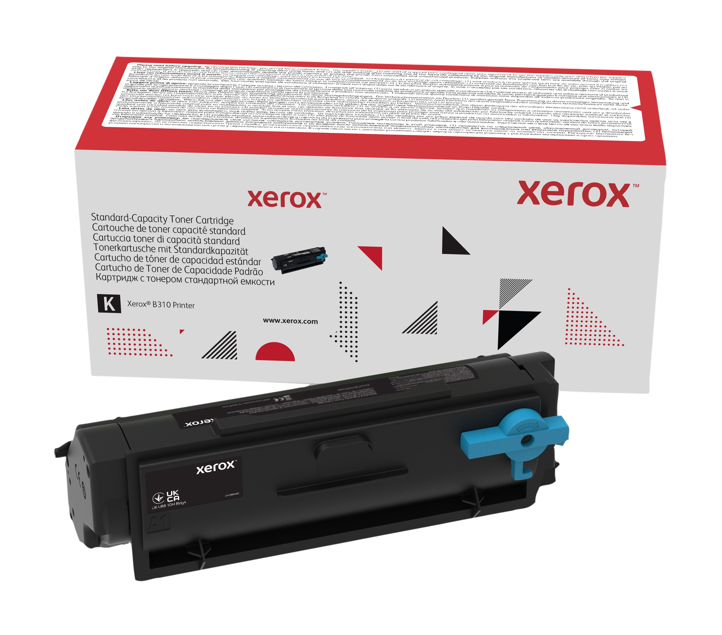 Xerox Cartuccia toner Nero a Capacità standard da 3000 Pagine per Stampante B310, Stampante multifunzione B305​/​ B315 (006R04376)