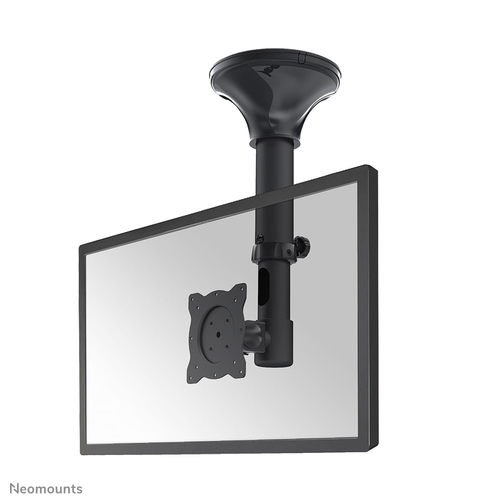 Newstar Neomounts FPMA-C025BLACK Supporto monitor/TV a soffitto 10-30" - alt. 37-47 cm - inclinabile Neomounts FPMA-C025BLACK Supporto monitor/TV a so