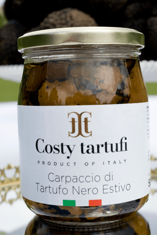 carpaccio di tartufo nero estivo gr. 500