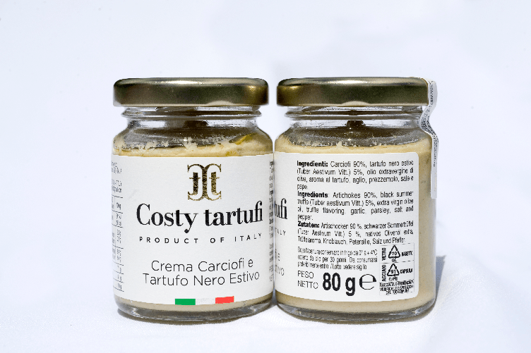 crema di carciofi e tartufo nero estivo gr. 80