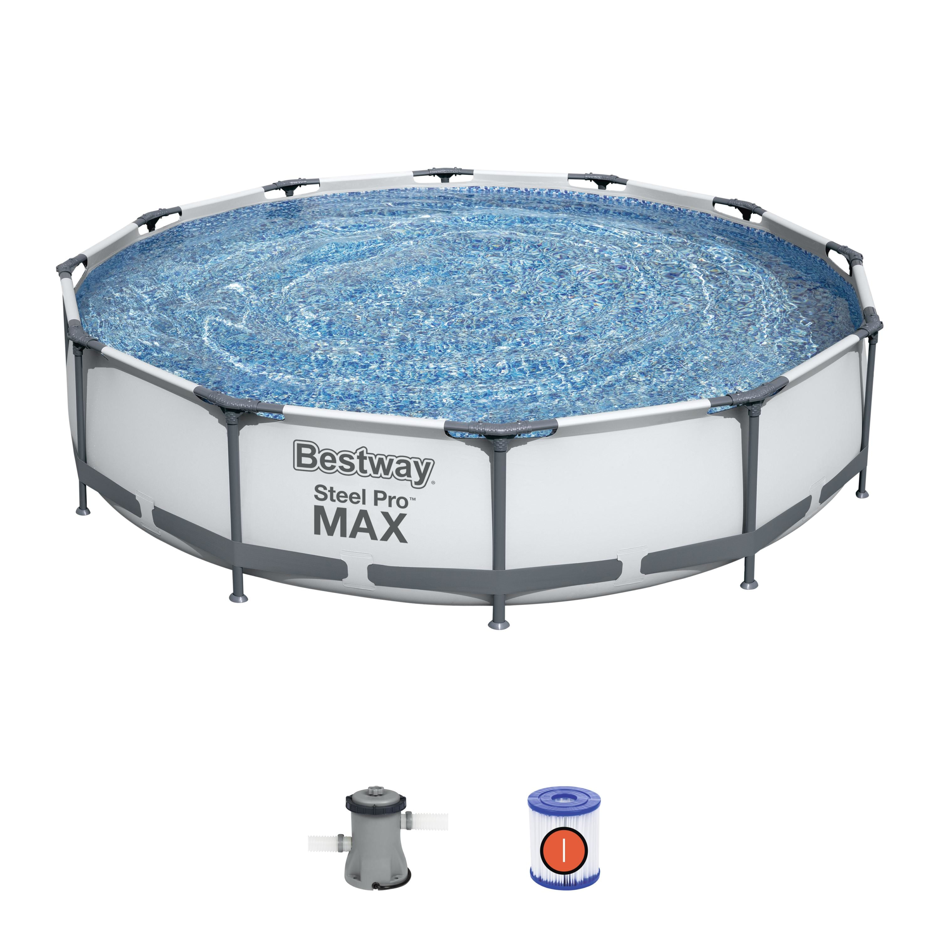 Bestway Steel Pro 56416 piscina fuori terra Piscina con bordi Piscina rotonda 6473 L Blu