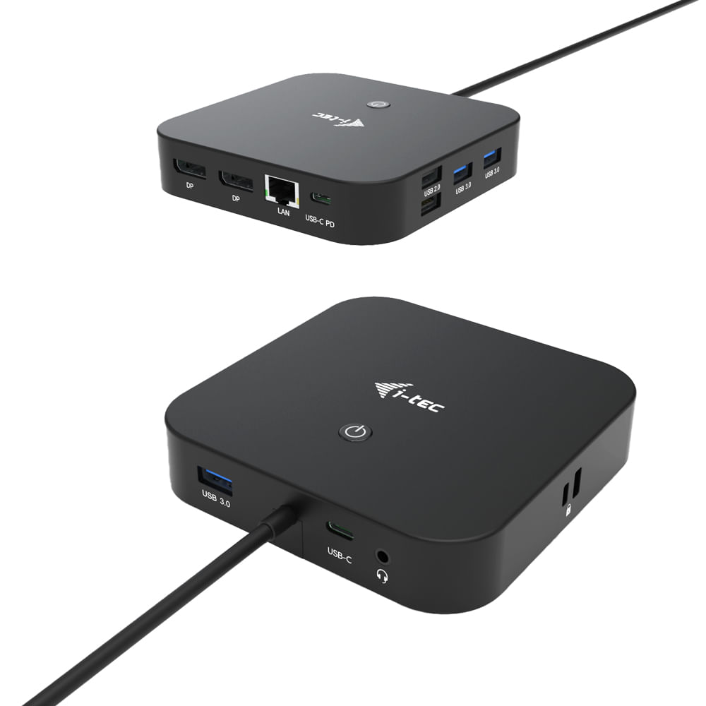 I-Tec Docking Station Usb-C Dual Display With Power Delivery 100 W i-tec USB-C Dual Display Docking Station with Power Delivery 100 W