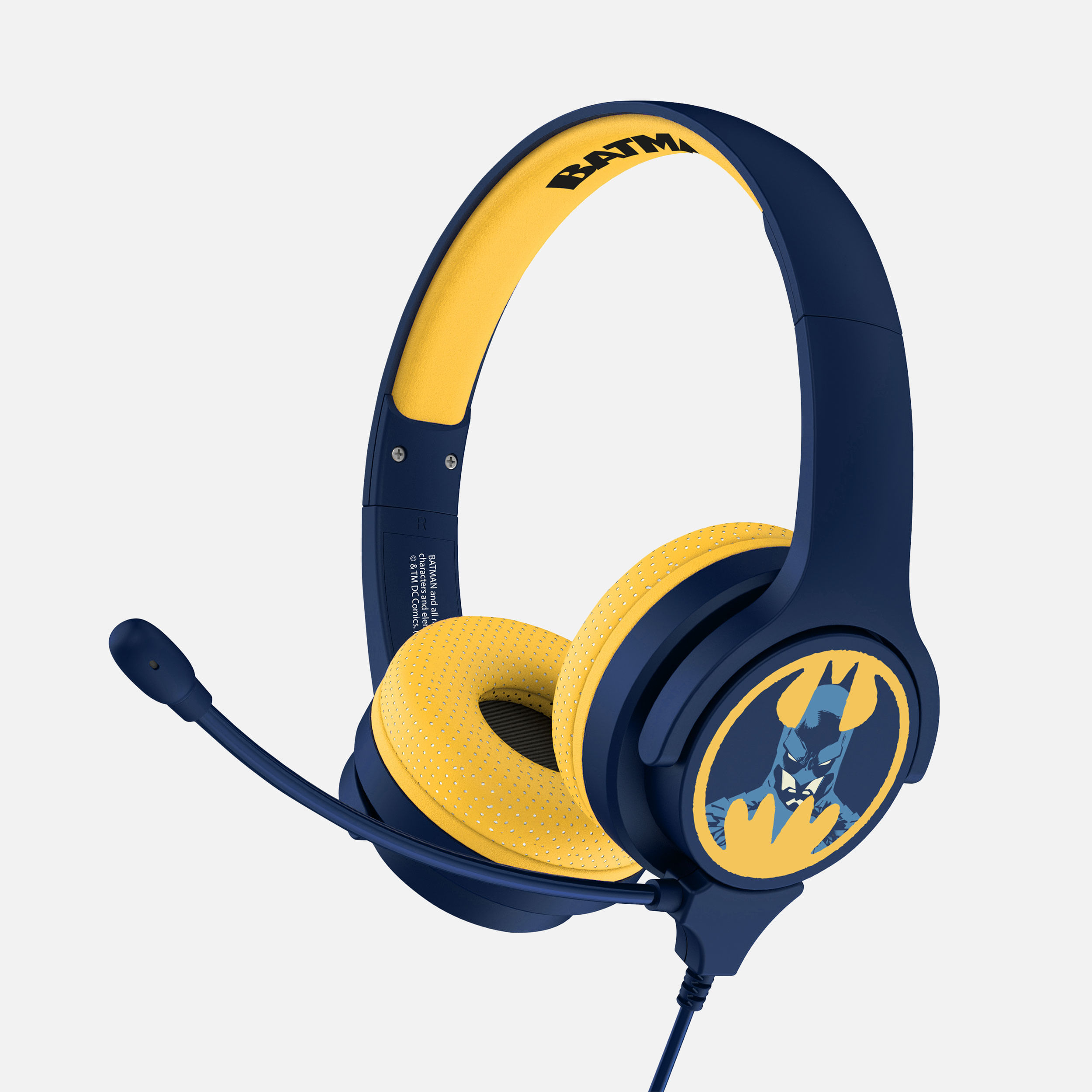 OTL Technologies Batman Blue Kids Interactive Auricolare Cablato A Padiglione Giocare Nero, Blu OTL Technologies Batman Blue Kids Interactive Auricola