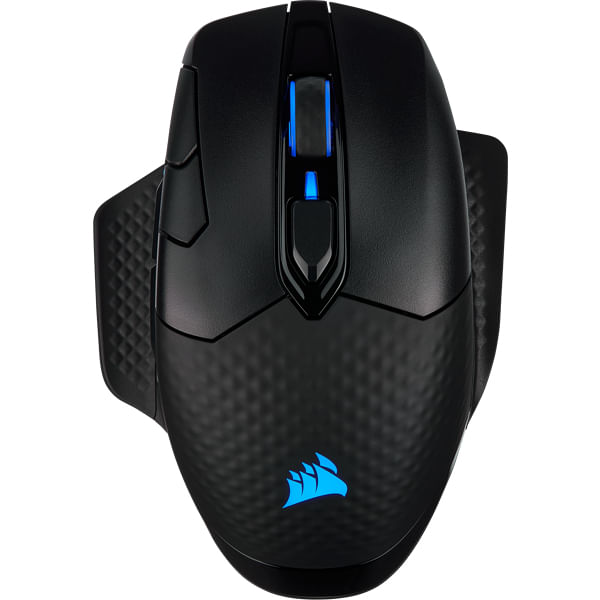 CORSAIR DARK CORE RGB PRO Mouse da Gioco FPS/MOBA Senza Fili - 18.000 DPI - 8 Pulsanti Programmabili - Wireless Sub Corsair DARK CORE RGB PRO mouse Ga