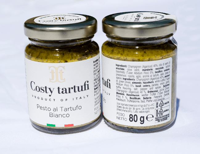 pesto al tartufo bianco gr. 80
