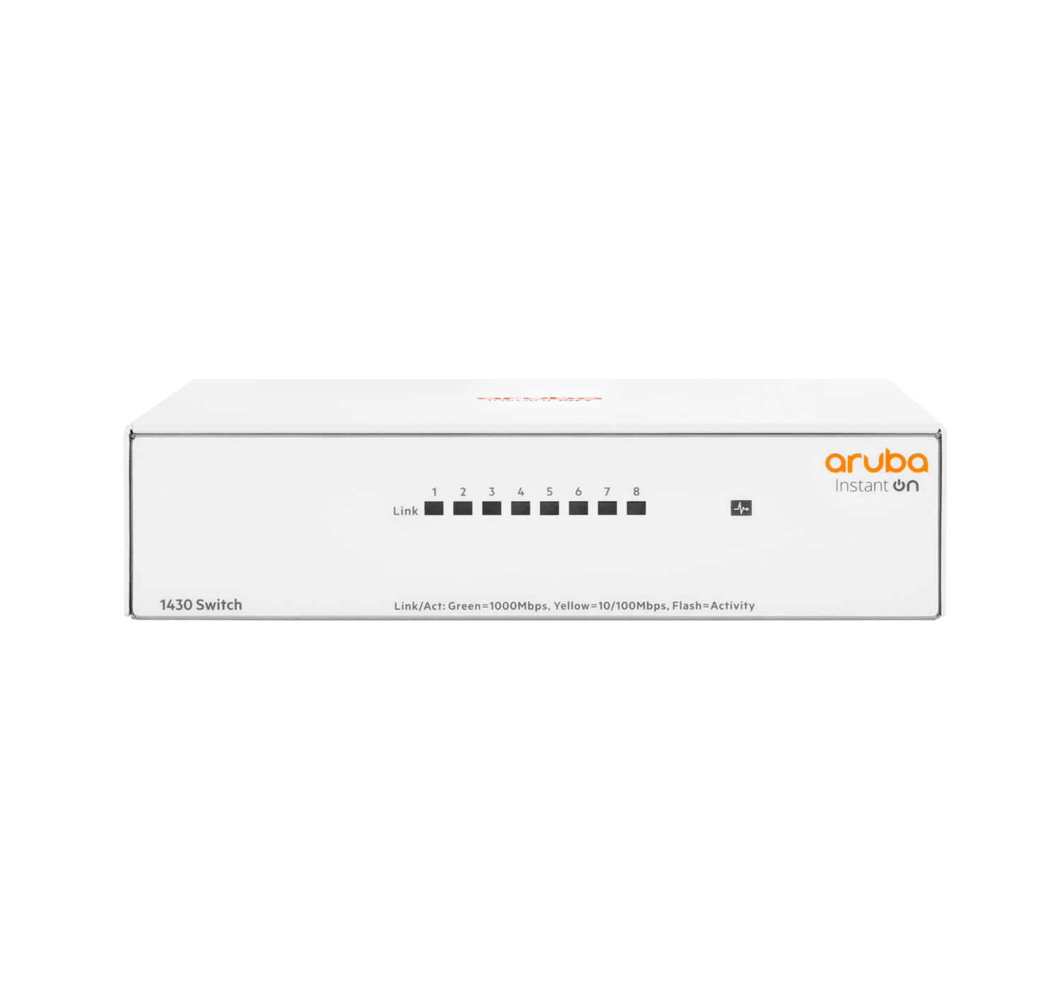 HPE Aruba Networking Aruba Instant On 1430 8G Non gestito L2 Gigabit Ethernet (10/100/1000) Bianco