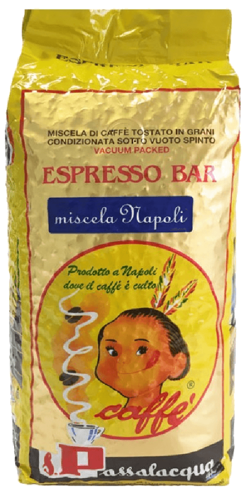 CAFFÈ PASSALACQUA MISCELA NAPOLI GRAN CAFFÈ - ESPRESSO BAR - PACCO 1Kg IN GRANI