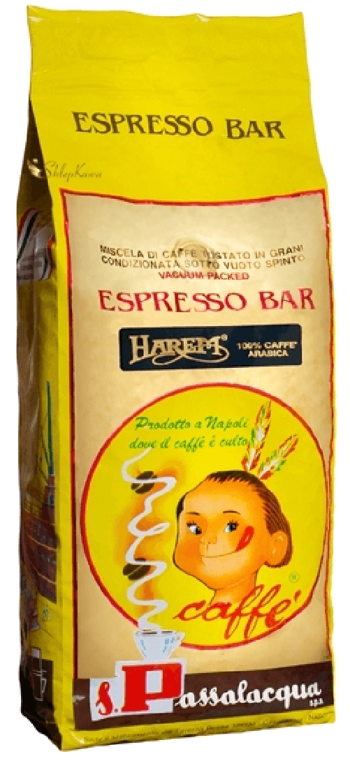 CAFFÈ PASSALACQUA HAREM - ESPRESSO BAR - PACCO 1Kg IN GRANI
