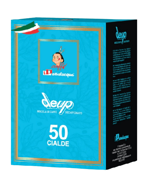 CAFFÈ PASSALACQUA DEUP - DECAFFEINATO - Box 50 CIALDE ESE44 da 7.3g