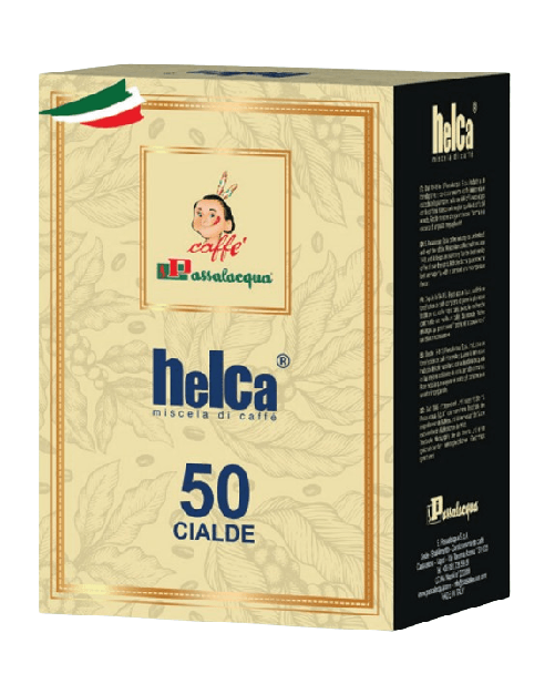 CAFFÈ PASSALACQUA HELCA - GUSTO FORTE - Box 50 CIALDE ESE44 da 7.3g