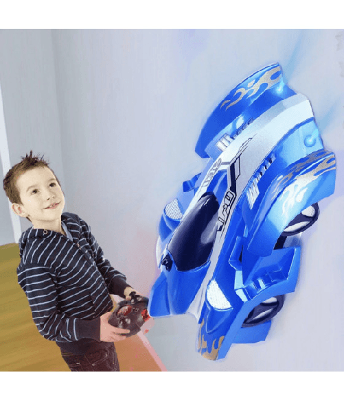 Trade Shop Traesio-macchina Radiocomandata Telecomandata Wall Climber Si Muove Su Parete Soffitto -