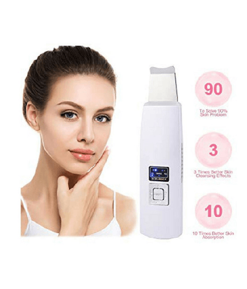 Trade Shop Traesio-spatola Per Scrubber Pelle Esfoliante Pulizia Viso Ultrasuoni Peeling Facciale -