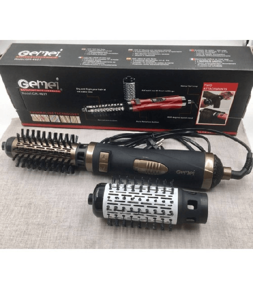 Maxtech-spazzola Piastra Rotante Elettrica Asciugacapelli Boccoli Capelli Mossi Gm-4827 -
