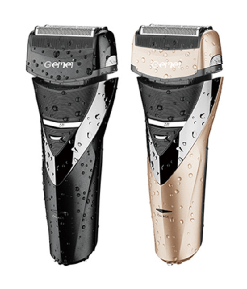 Rasoio Elettrico Ricaricabile A 3 Lame Per Barba Gm7060 Rasatura Testina 3w -