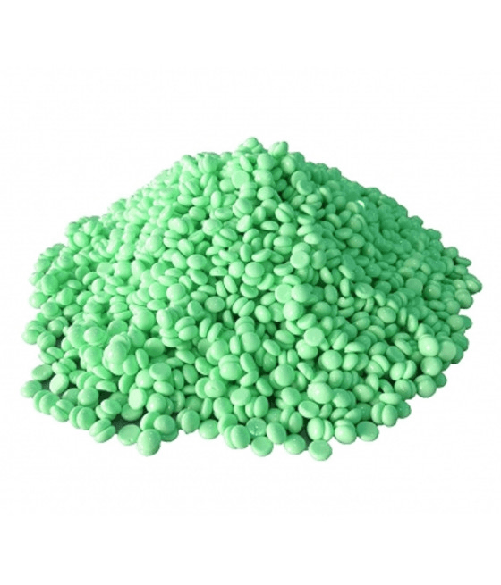 Trade Shop Traesio-cera Ceretta Brasiliana Indolore Depilatoria Liposolubile 500 Gr Clorofilla -