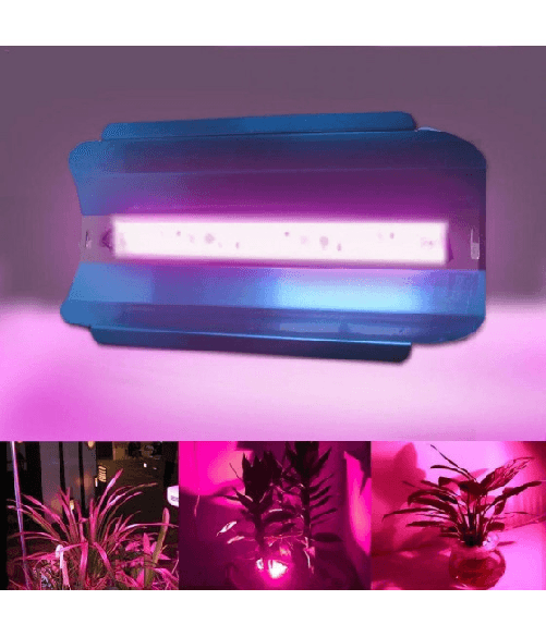Trade Shop Traesio-lampada Da Coltivazione Luce Led Smd Crescita Piante Serra Esterno 50w Ip65 220v -