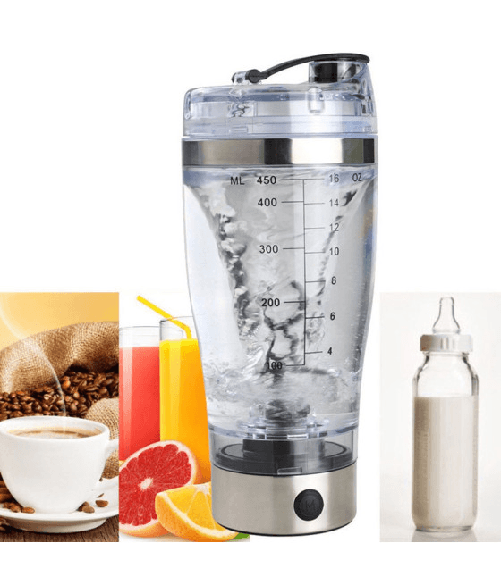 Trade Shop Traesio-shaker Frullatore A Batterie Mixer Portatile Per Proteine Integratori Palestra -