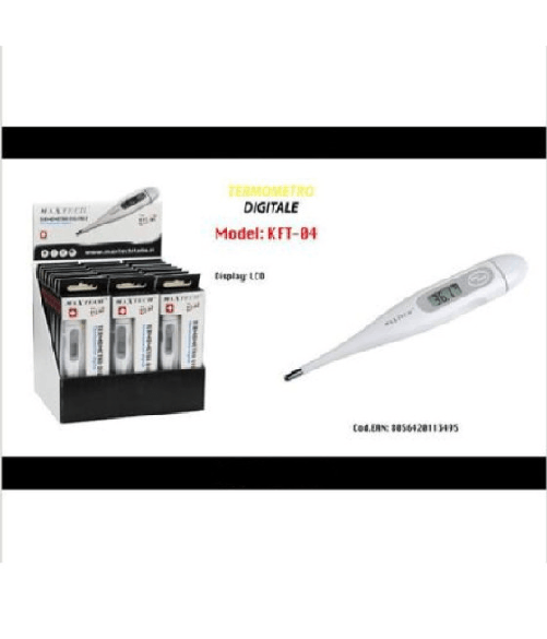 Maxtech-termometro Digitale Misurazione Febbre Misura Temperatura Corporea Kft-04 Maxtech -